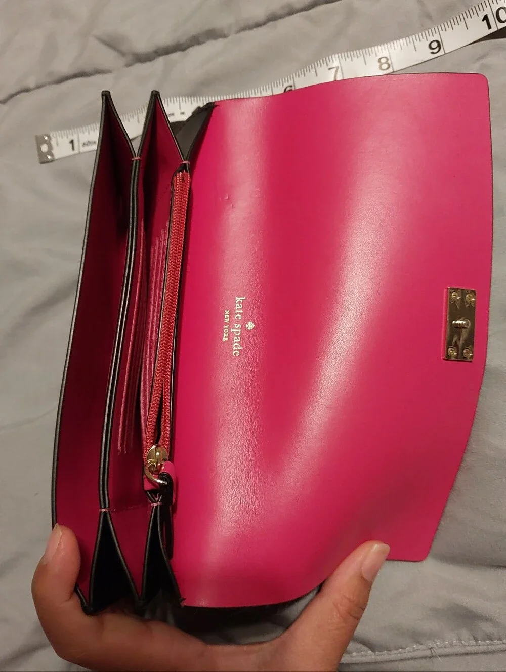 Kate Spade Arbor Hill Pim Large Wallet Hot Pink